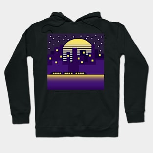 Vaporwave City Hoodie